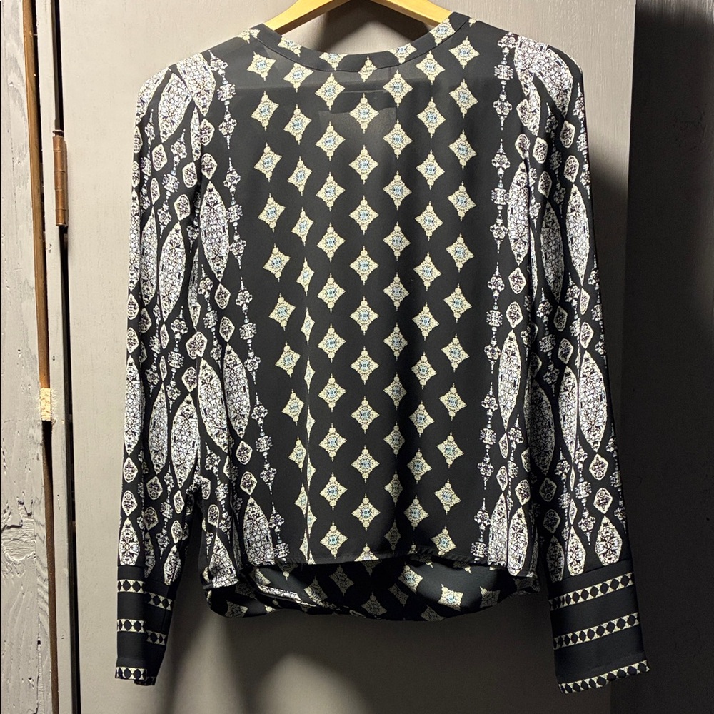 BCBG Open Back Blouse!